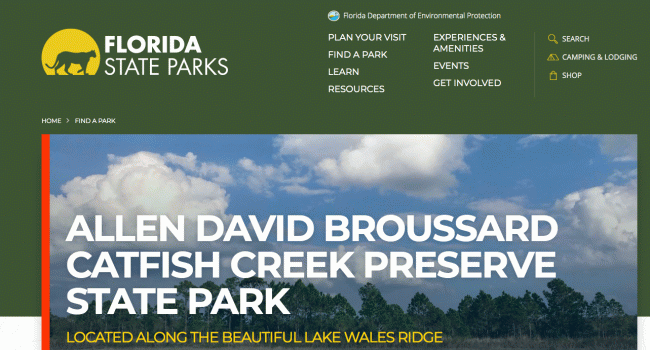  Allen David Broussard Catfish Creek Preserve State Park