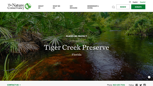  The Nature Conservancy's Tiger Creek Preserve