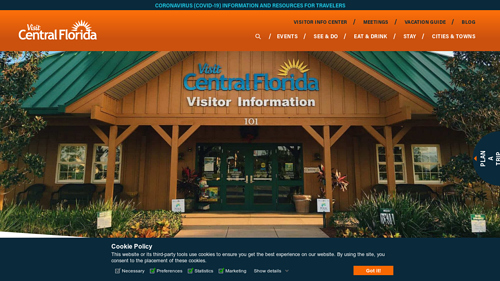 Central Florida's Visitor Information Center